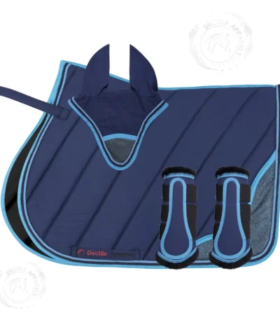 Dark blue english saddle pad