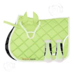 Green saddle pad