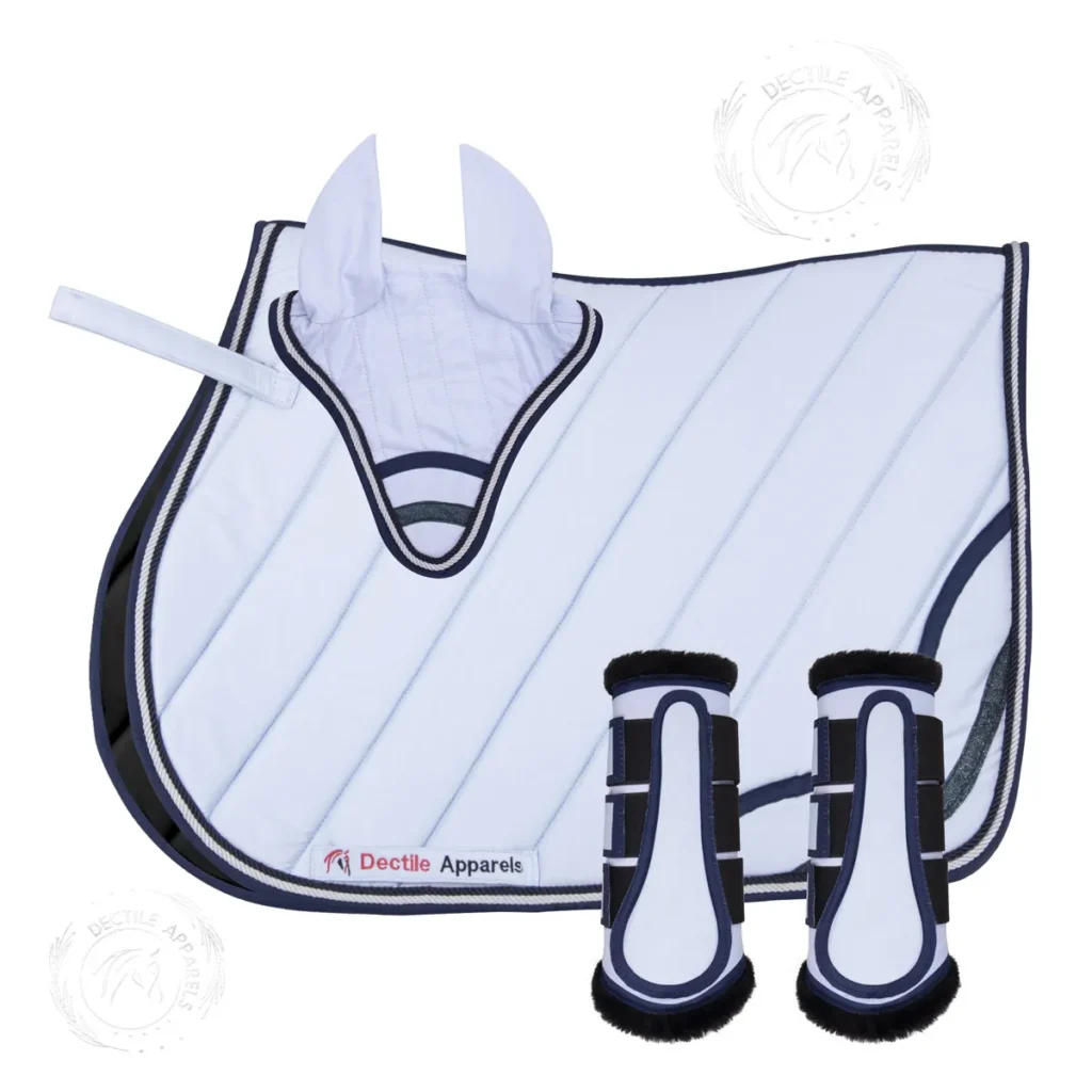 Sky Blue English Saddle Pad USA