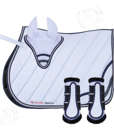 Sky Blue English Saddle Pad USA