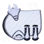 jumping sky blue saddle pad