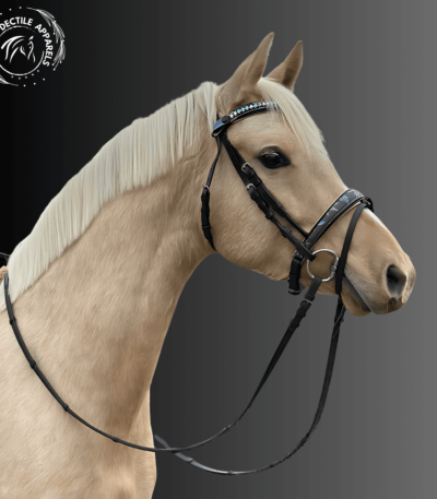 snaffle bridle with padding