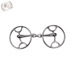 Abbey French Link Cartwheel/Swivel Bit