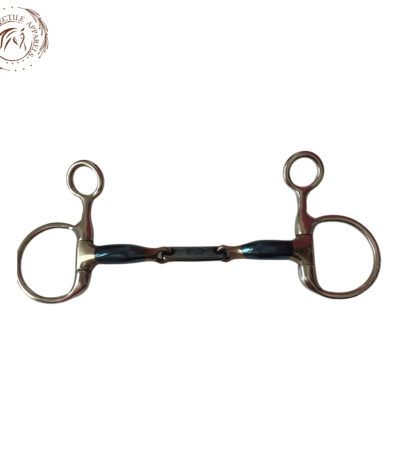 Bombers Control Plate Dressage Hanging Cheek Bit