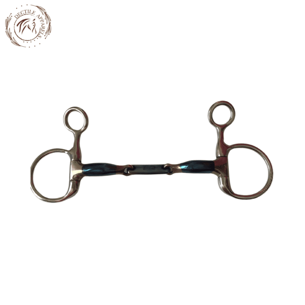 Bombers Control Plate Dressage Hanging Cheek Bit