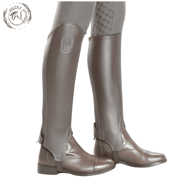 Brown Equestrian Half Chaps USA