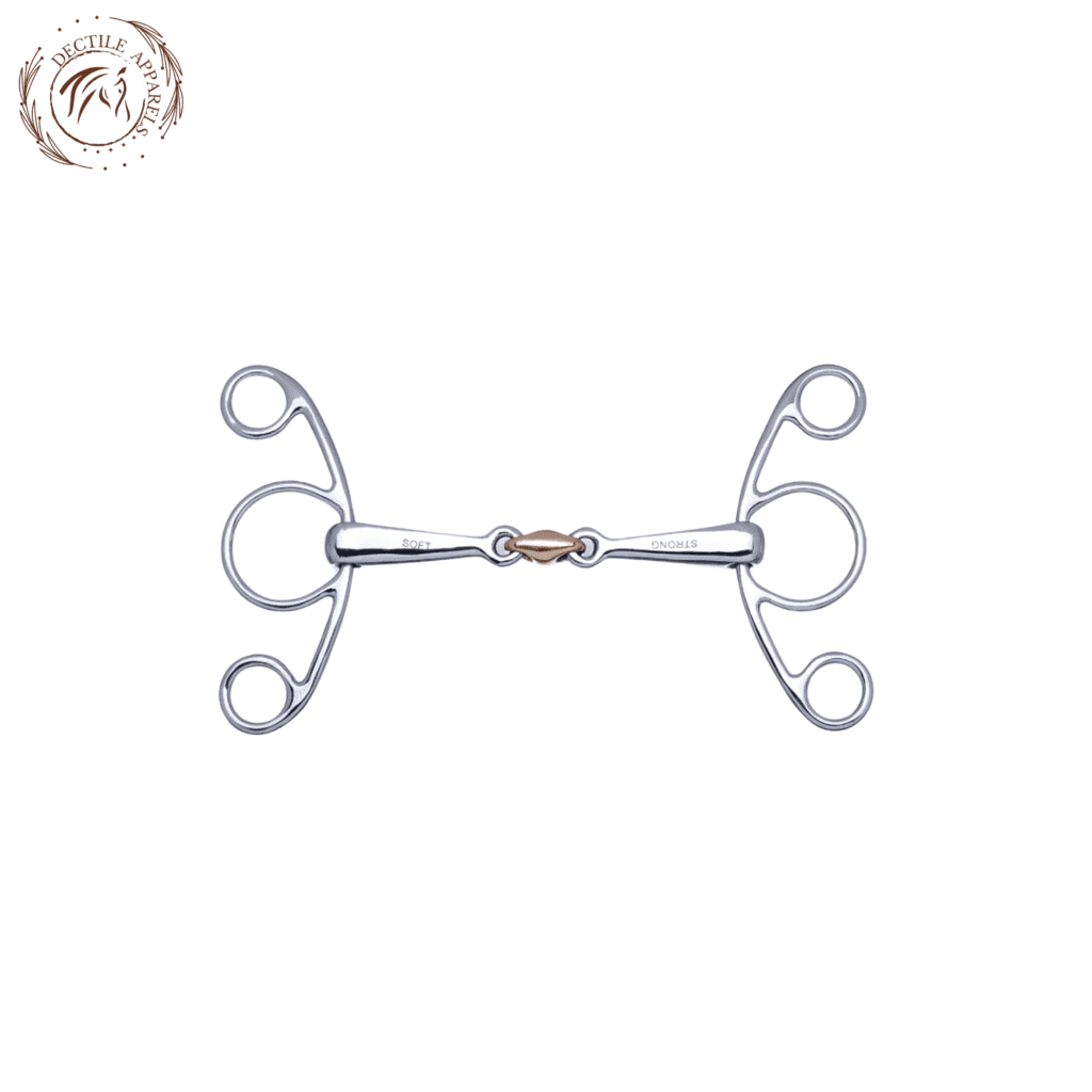 Butterfly Snaffle Double Broken