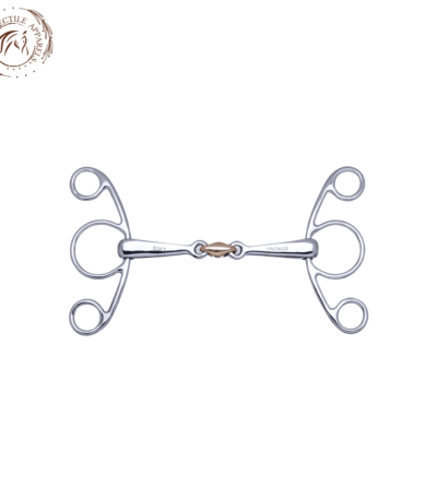 Butterfly Snaffle Double Broken