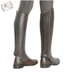 Dectile Apparels Brown Leather Half Chap