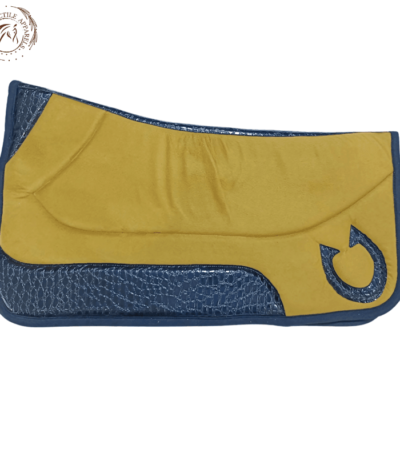 mustard saddle pad