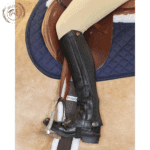 Leather Zip Half Chaps USA