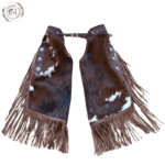 Brown Goat Skin Leather Chinks Chap USA
