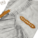 adjustable suede chaps