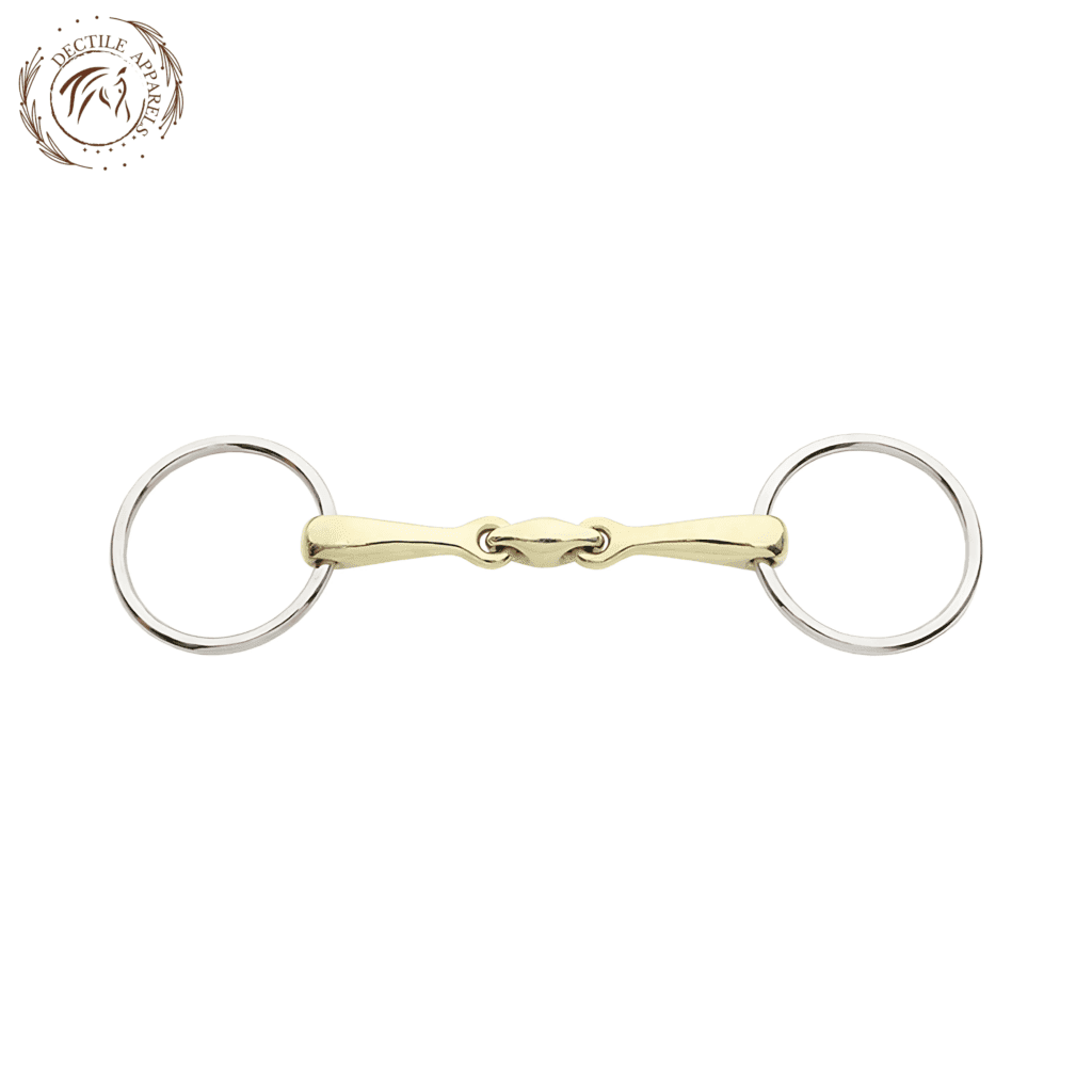 Loose Ring Snaffles double jointed Kaval Bits