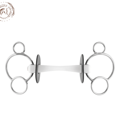Nathe 3-Ring Bit Flexible Mullen Mouth