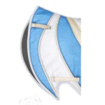 Blue & Gold Dragon Saddle Pad for horse