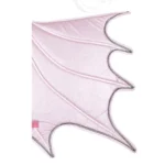 pink glitter dragon wing saddle pad