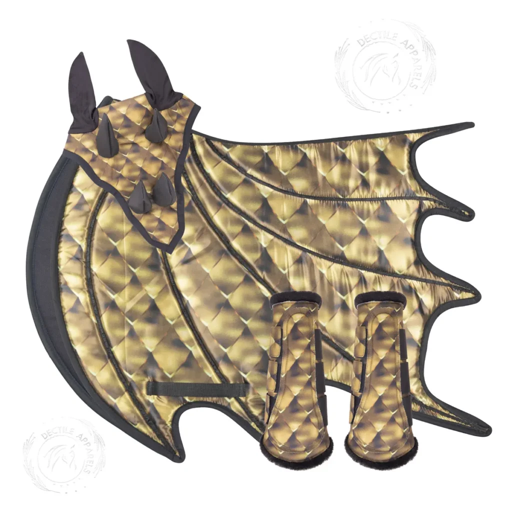 Golden Dragon Saddle Pad USA