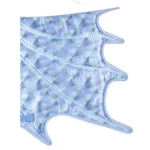 Light Blue Dragon Wing Saddle Pad with Leg Wraps