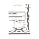 size chart leather horse bridle