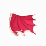 Christmas dragon saddle pad