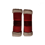 glitter straps and protective leg boots