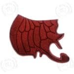 red saddle pad