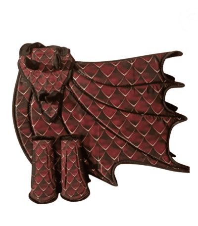 red dragon saddle pad set