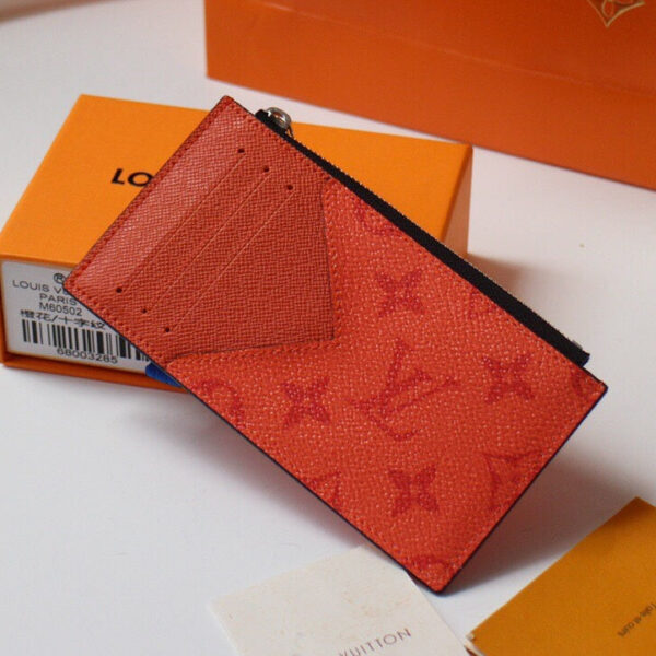 Louis Vuitton Monogram Wallet 20cm Orange