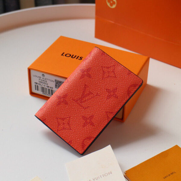 Louis Vuitton Monogram Wallet 8cm Orange