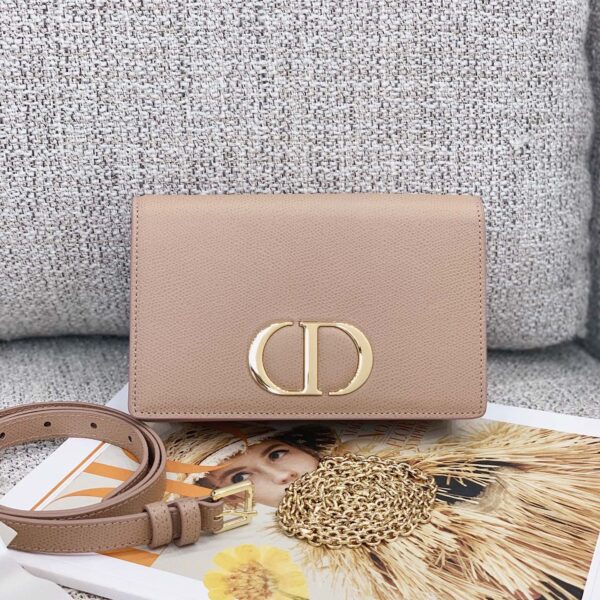 Christian Dior Beige Montaigne Clutch 19cm