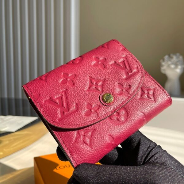 Louis Vuitton Monogram Wallet 12cm Red