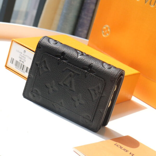 Louis Vuitton Clutch Wallet 12cm Black