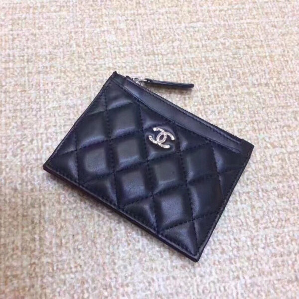 Chanel COCO Classic Clutch 12cm Black Silver