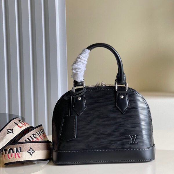 Louis Vuitton Alma BB Bag 24cm Epi Leather Spring/Summer Collection M57426 Black