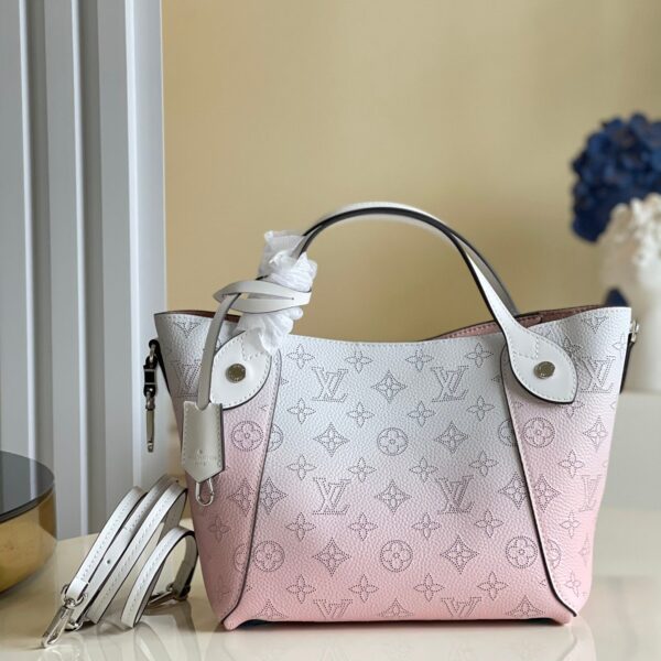Louis Vuitton Handle Bags 23cm White-Pink