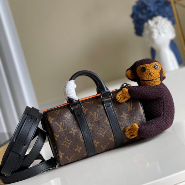 Louis Vuitton Keepall Nano Handle Bag 21cm Brown