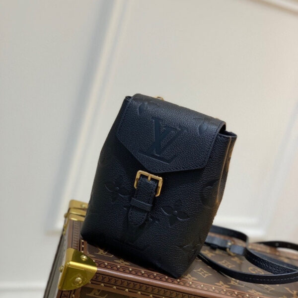 Louis Vuitton Tiny Backpack Bag 20cm By The Pool Monogram Canvas Spring/Summer Collection M80783 Black