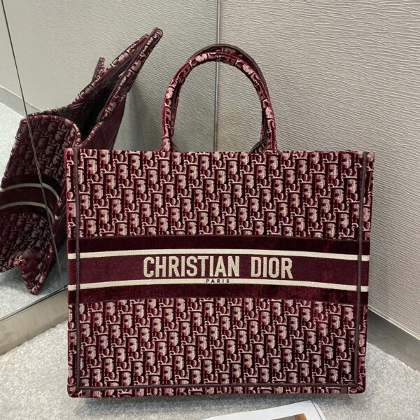 Christian Dior RedLarge Handle Bag 42cm