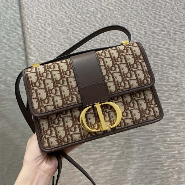 Christian Dior Brown Crossbody Bag 24cm