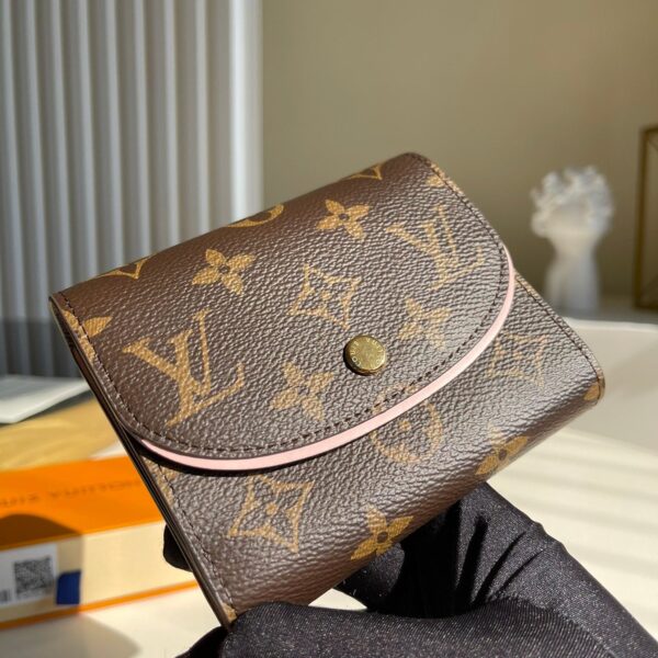 Louis Vuitton Monogram Wallet 12cm Brown
