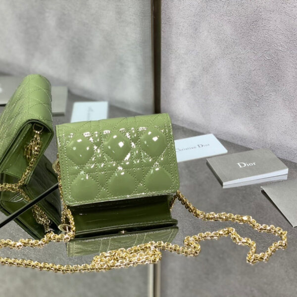 Christian Dior Green Crossbody Bag 14cm