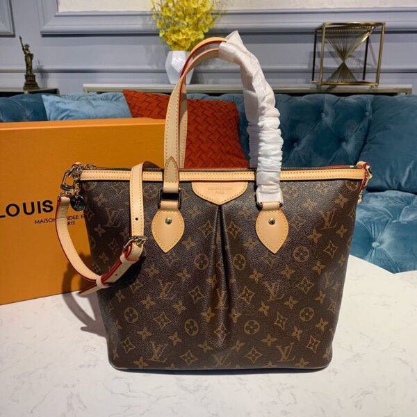 Louis Vuitton Palermo Bag 30cm Monogram Canvas Spring/Summer Collection M40145 Brown