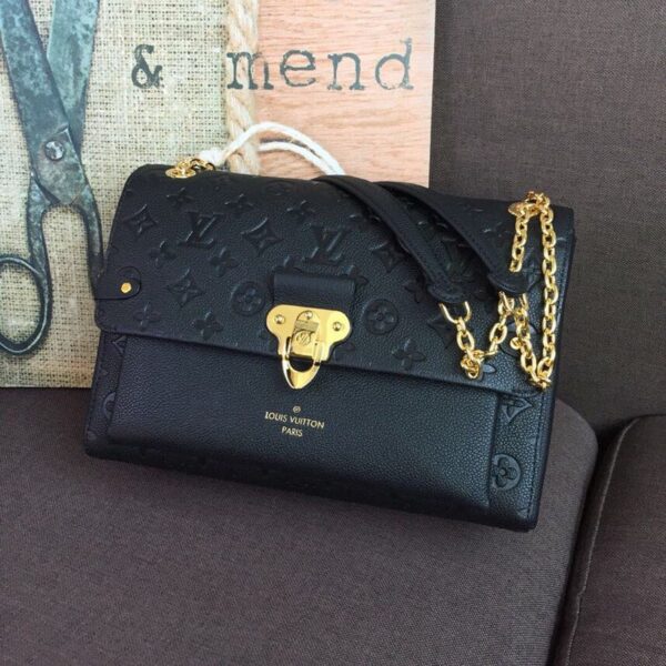 Louis Vuitton Vavin MM Bag 25cm Monogram Empreinte Canvas Spring/Summer Collection M44150 Noir