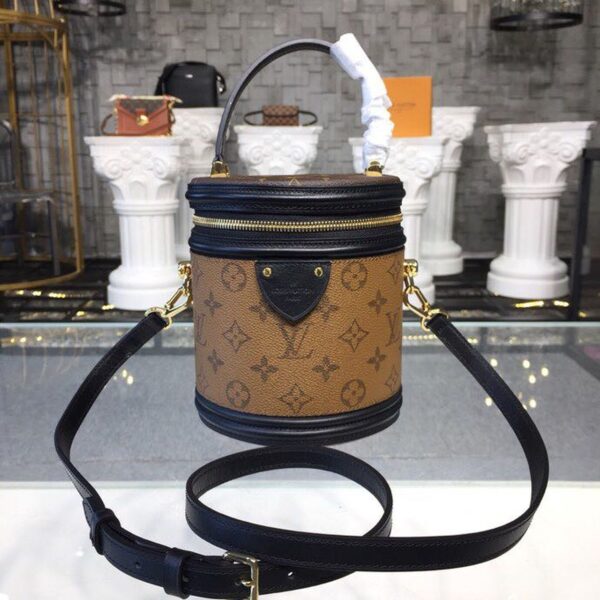 Louis Vuitton Cannes Bag 16cm Monogram Reverse Canvas Spring/Summer Collection M43986, Brown