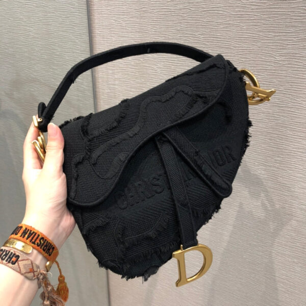 Christian Dior Black Handle Bag 25cm