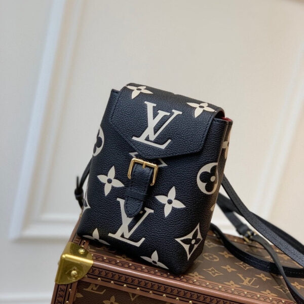 Louis Vuitton Tiny Backpack Bag 20cm By The Pool Monogram Canvas Spring/Summer 2021 Collection M80783 Black