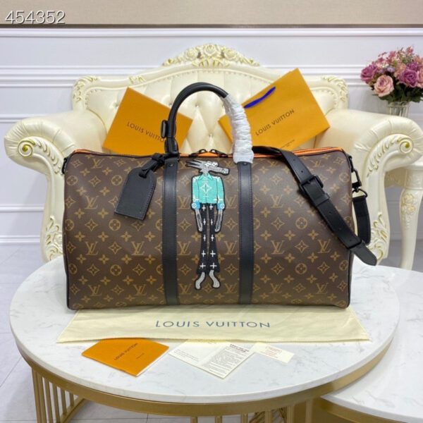Louis Vuitton Zoom With Friends Keepall Bandoulière 45cm Monogram Canvas Spring/Summer Collection M45616 Brown
