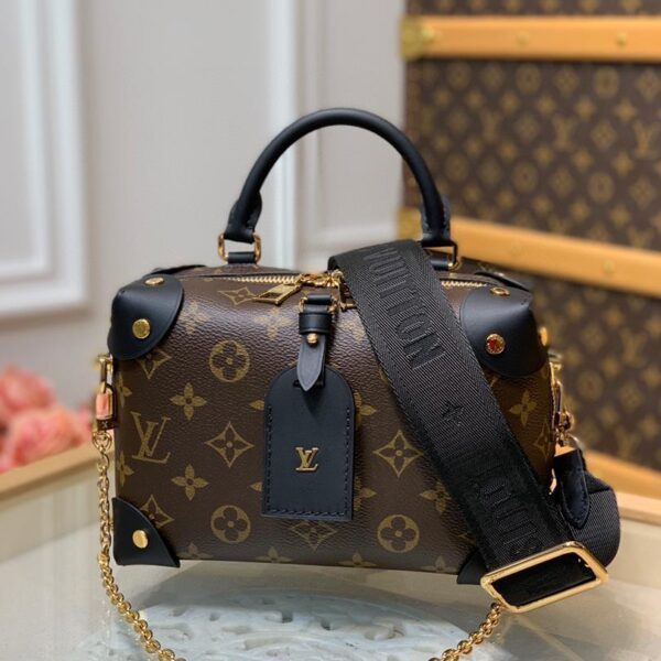 Louis Vuitton Locky BB Monogram Handle Bag 20cm Brown
