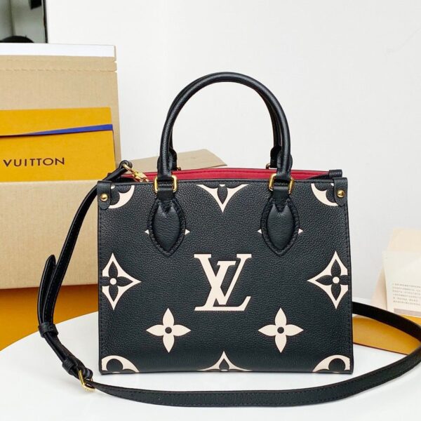 Louis Vuitton Handle Bag 25cm Black